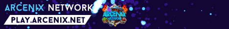 Arcenix Network Minecraft server banner