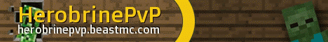 Banner Herobrine PVP