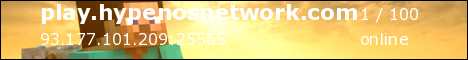 Hypenos Network Minecraft-Server-Banner