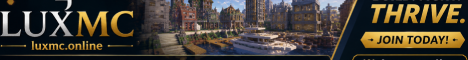 luxmc.online Minecraft-Server-Banner