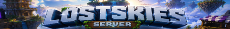 LostSkies Minecraft server banner