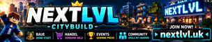 NextLVL Minecraft server banner