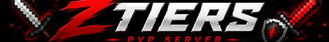 Ztiers Minecraft server banner