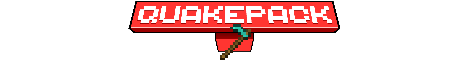 Quakepack Minecraft server banner