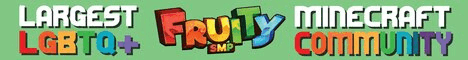 FruitySMP Minecraft server banner