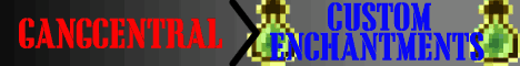 GangCentral Minecraft server banner