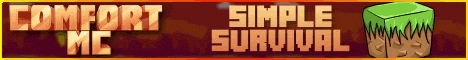 ComfortMC Minecraft server banner
