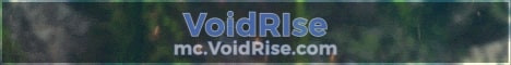 VoidRise Minecraft server banner