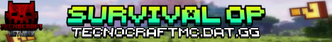 TecnoCraftMC Minecraft server banner