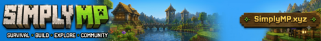 SimplyMP Minecraft server banner