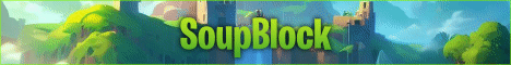 SoupBlock Minecraft server banner
