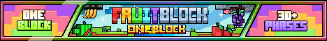 Fruitblock Minecraft server banner