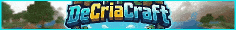 DeCriaCraft Minecraft server banner