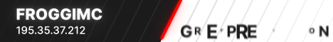 froggiMC Minecraft server banner