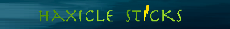 Haxiclesticks Minecraft server banner