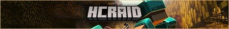 HCRaid Minecraft server banner