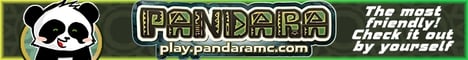 PandaraMC Minecraft server banner