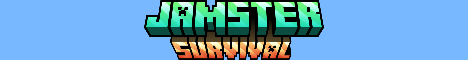 Jamster Survival Minecraft server banner