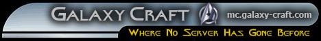 Galaxy-Craft Minecraft server banner