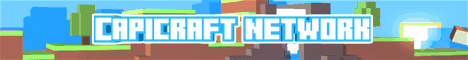 Capicraft Minecraft server banner