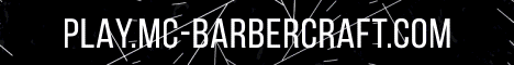 Barbercraft Minecraft-Server-Banner