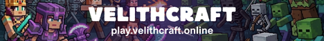 VelithCraft Minecraft server banner