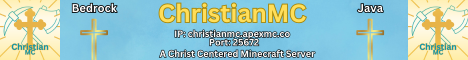 ChristianMC Minecraft server banner
