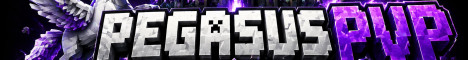 Pegasus PvP Minecraft server banner
