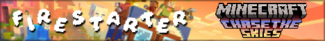 firestarter Minecraft server banner