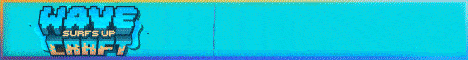 WaveCraft Minecraft server banner