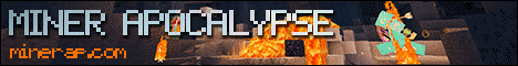 Miner Apocalypse Minecraft server banner