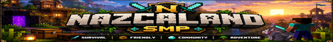 Nazcaland Minecraft server banner