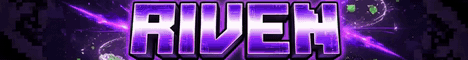Riven Network Minecraft server banner