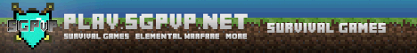 SGPvP Minecraft server banner
