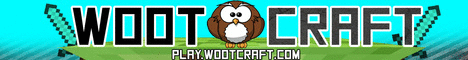 W00tcraft Minecraft server banner