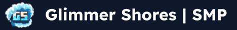 Glimmer Shores Minecraft server banner