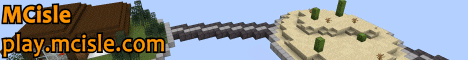 MCisle Minecraft server banner