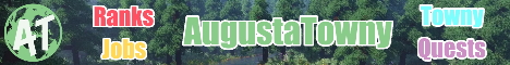 AugustaTowny Minecraft server banner