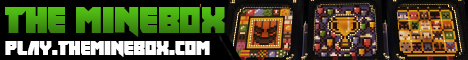 The Minebox Minecraft server banner