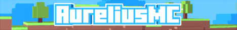 AureliusMC Minecraft server banner