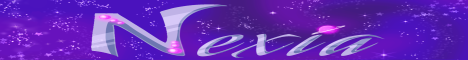 Nexia Minecraft server banner