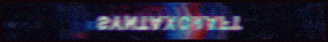 SyntaxCraft Minecraft server banner