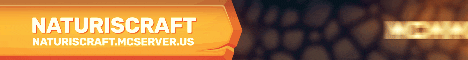 NaturisCraft Minecraft server banner