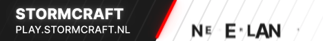 StormCraft Minecraft server banner