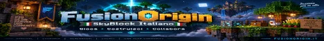 FusionOrigin Minecraft server banner