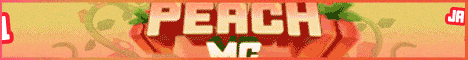 PeachMC Minecraft server banner