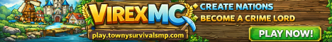 Towny Survival Minecraft server banner