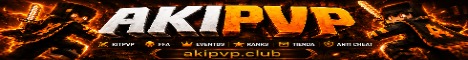 AkiPvP Minecraft server banner