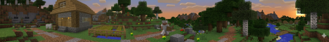 Default Survival Minecraft server banner