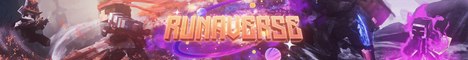 Runaverse Minecraft server banner